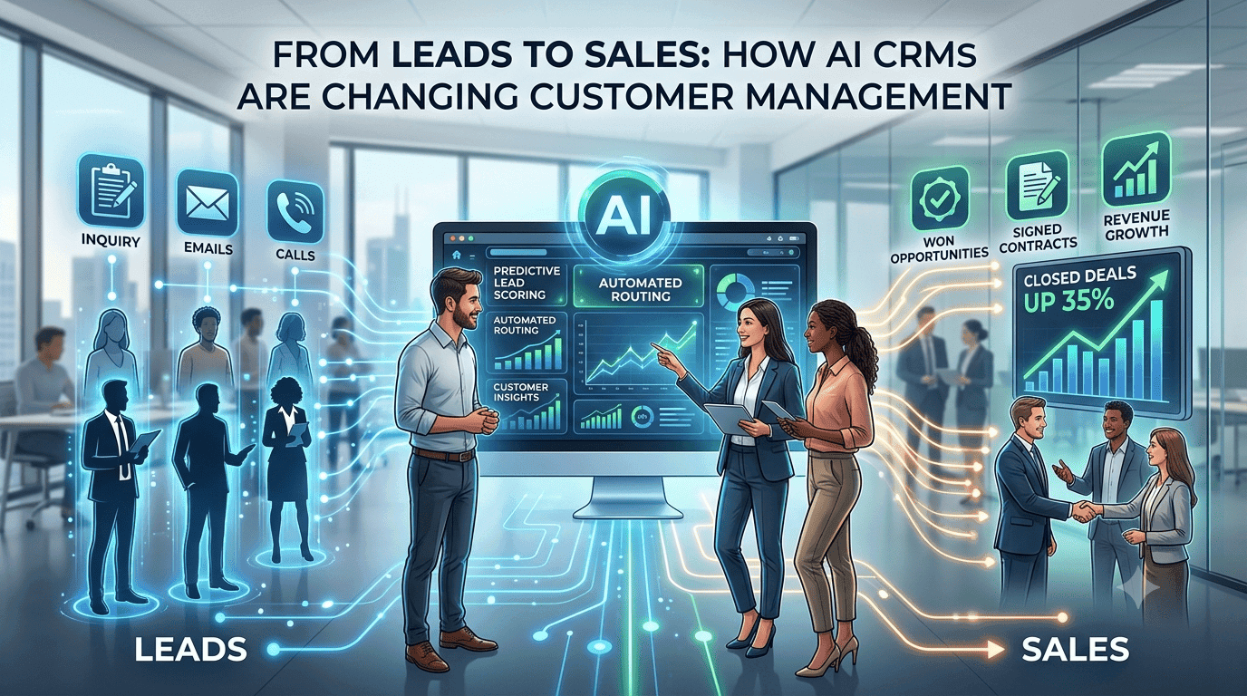 From Leads to Sales: How AI CRMs Are Changing Customer Management