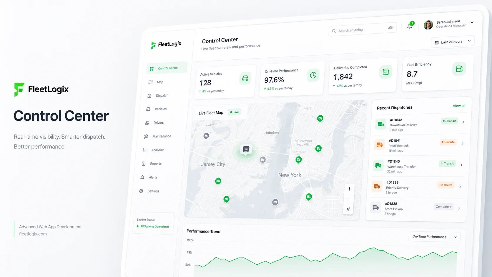 FleetLogix : Advanced Web App Development