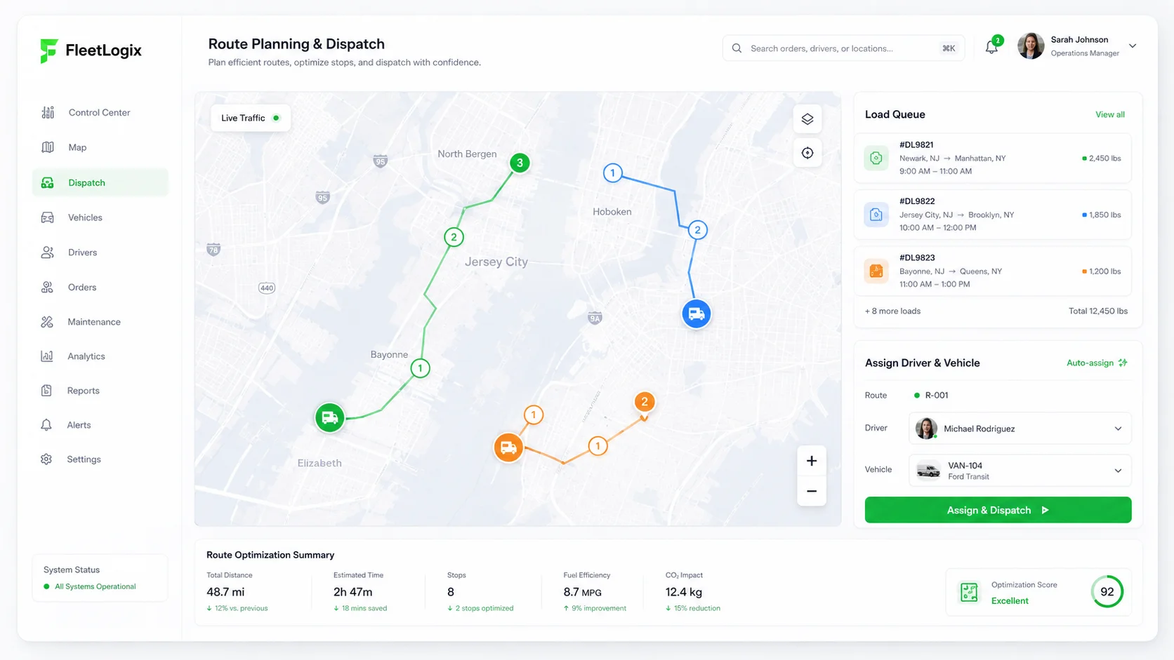 FleetLogix : Advanced Web App Development