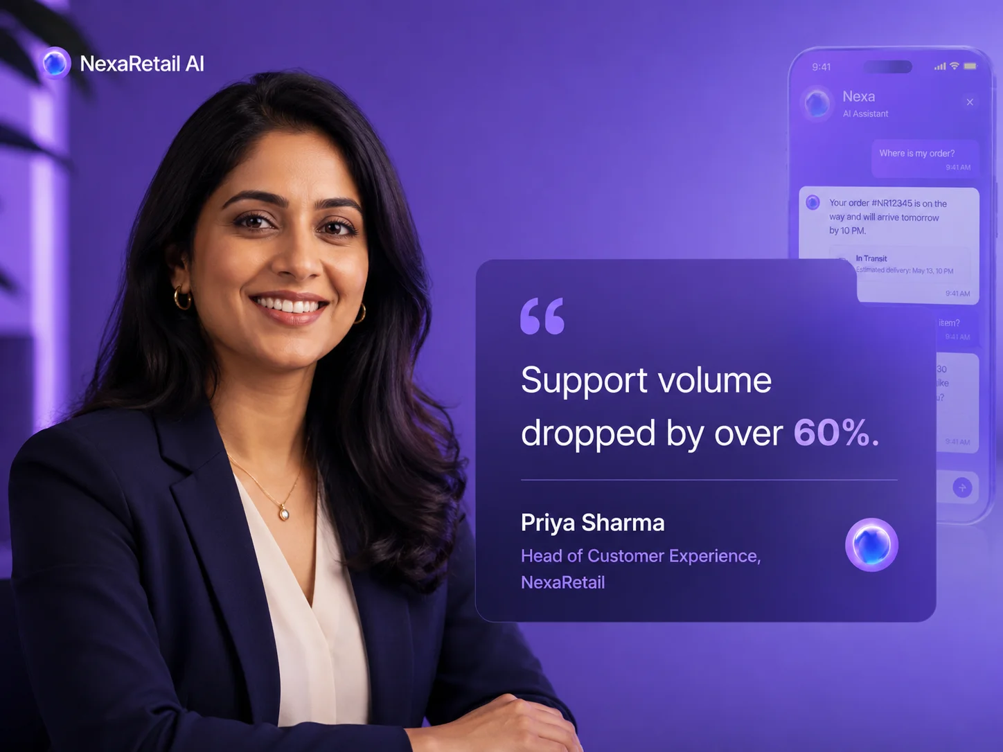 NexaRetail : AI Chatbots & Virtual Assistants