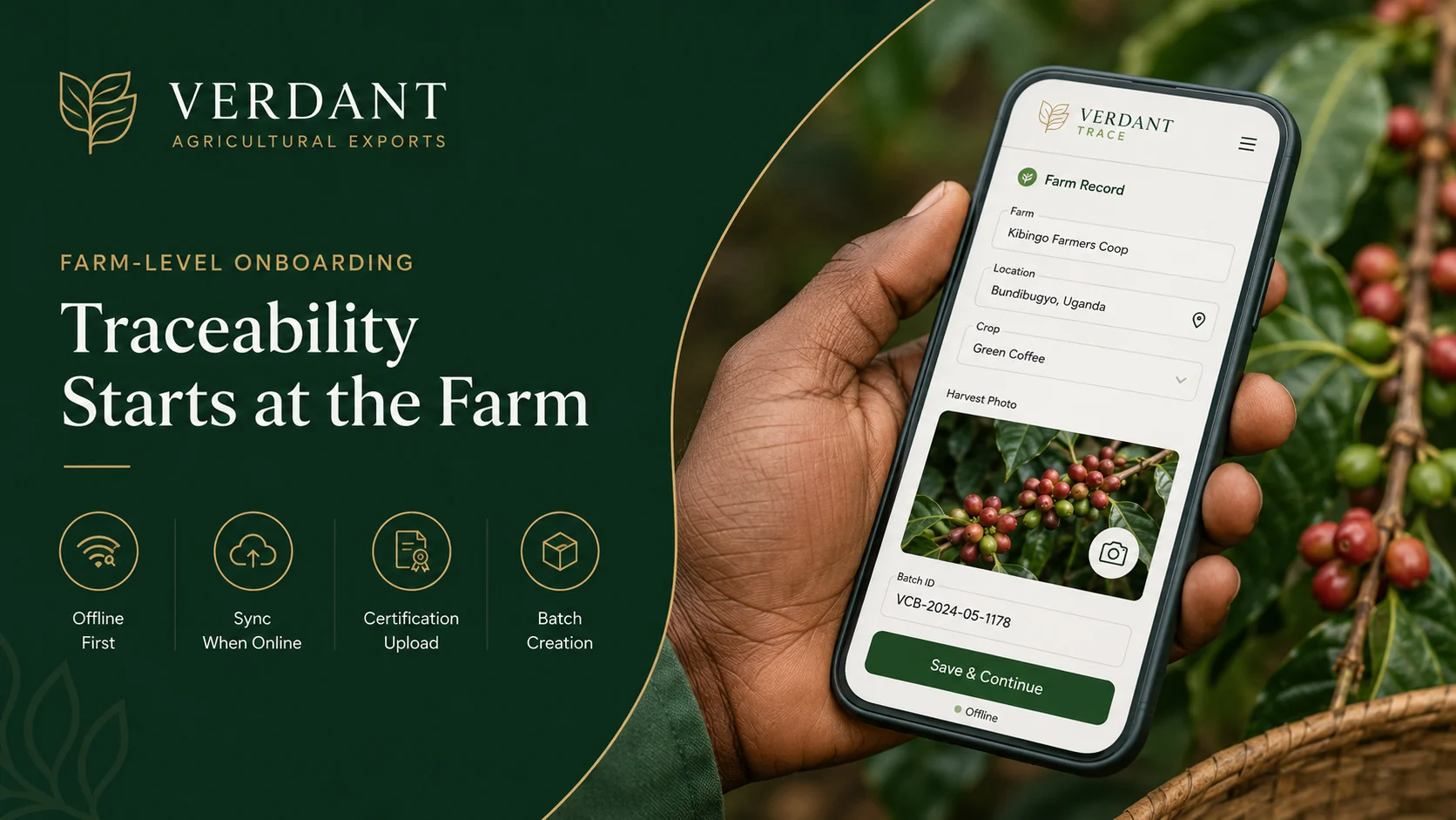 Verdant : Blockchain Integration Development