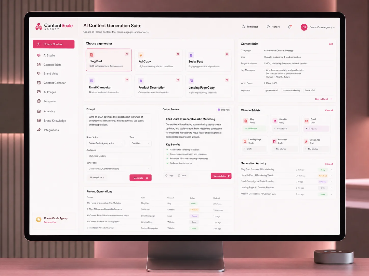 ContentScale : Generative AI Services