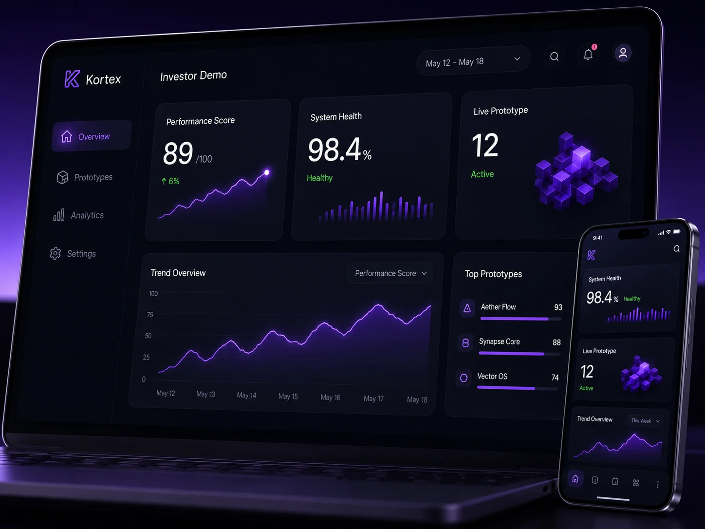 Kortex : MVP Prototyping
