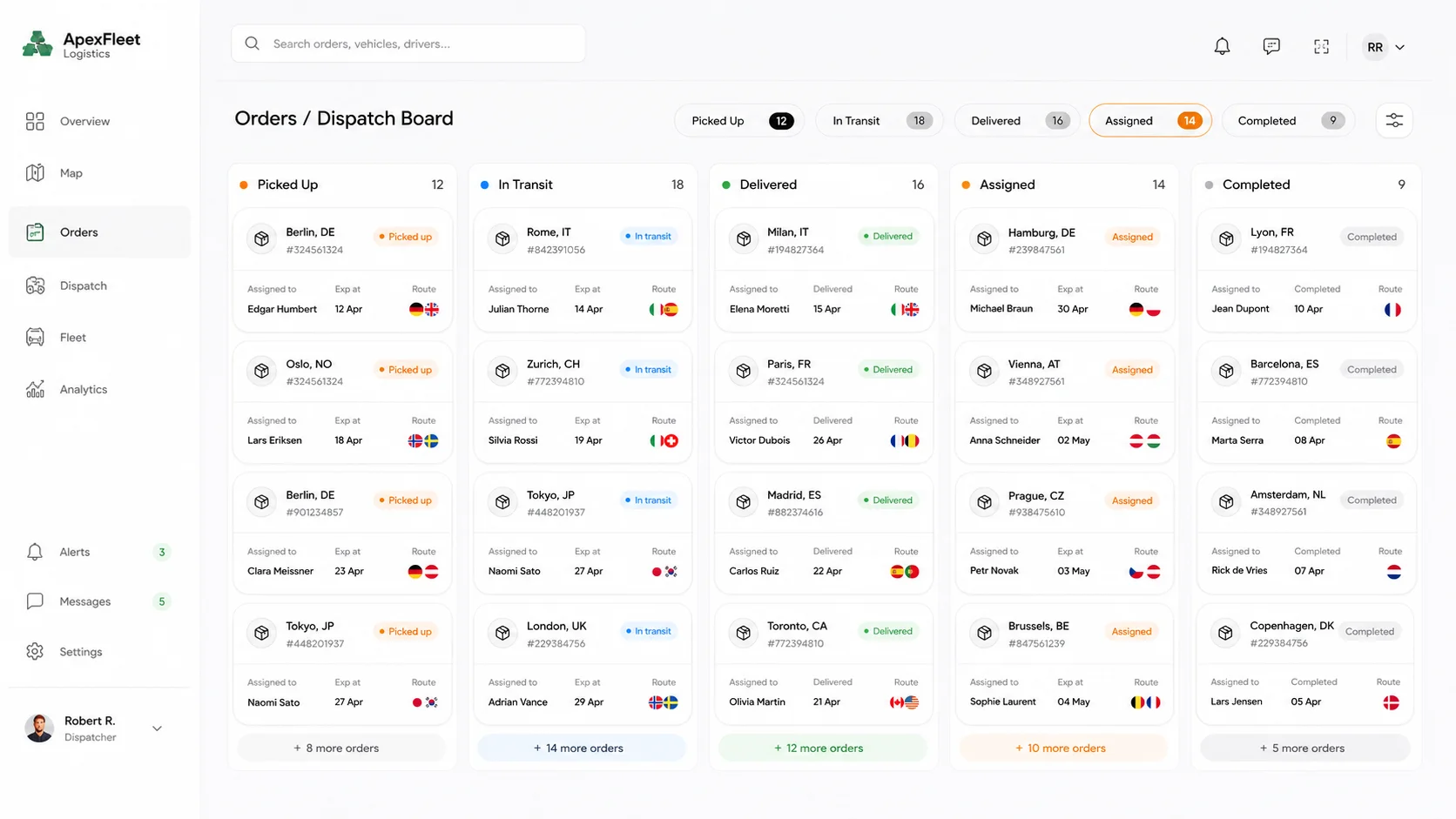 ApexFleet : MVP Web Development