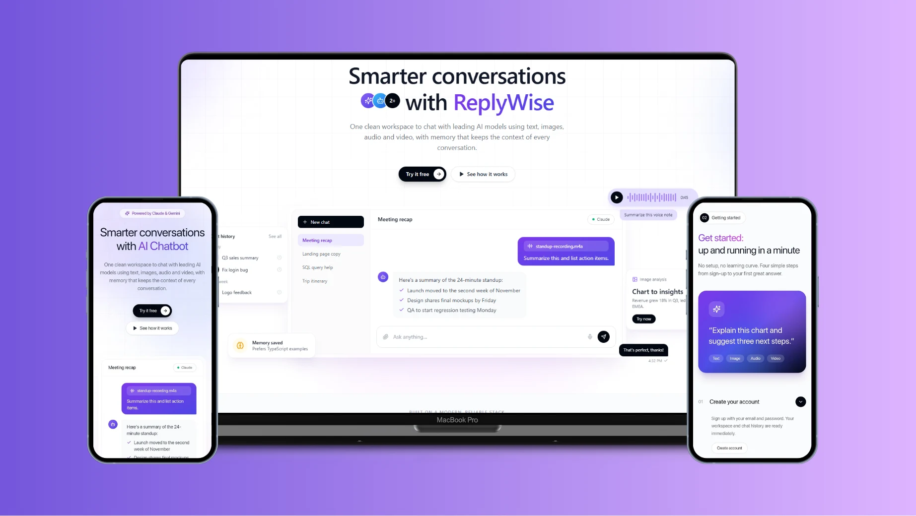 ReplyWise : AI Chatbot Platform